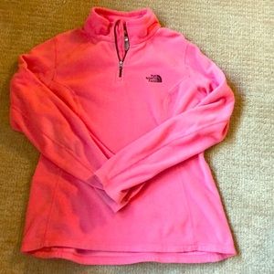 North Face fleece pink